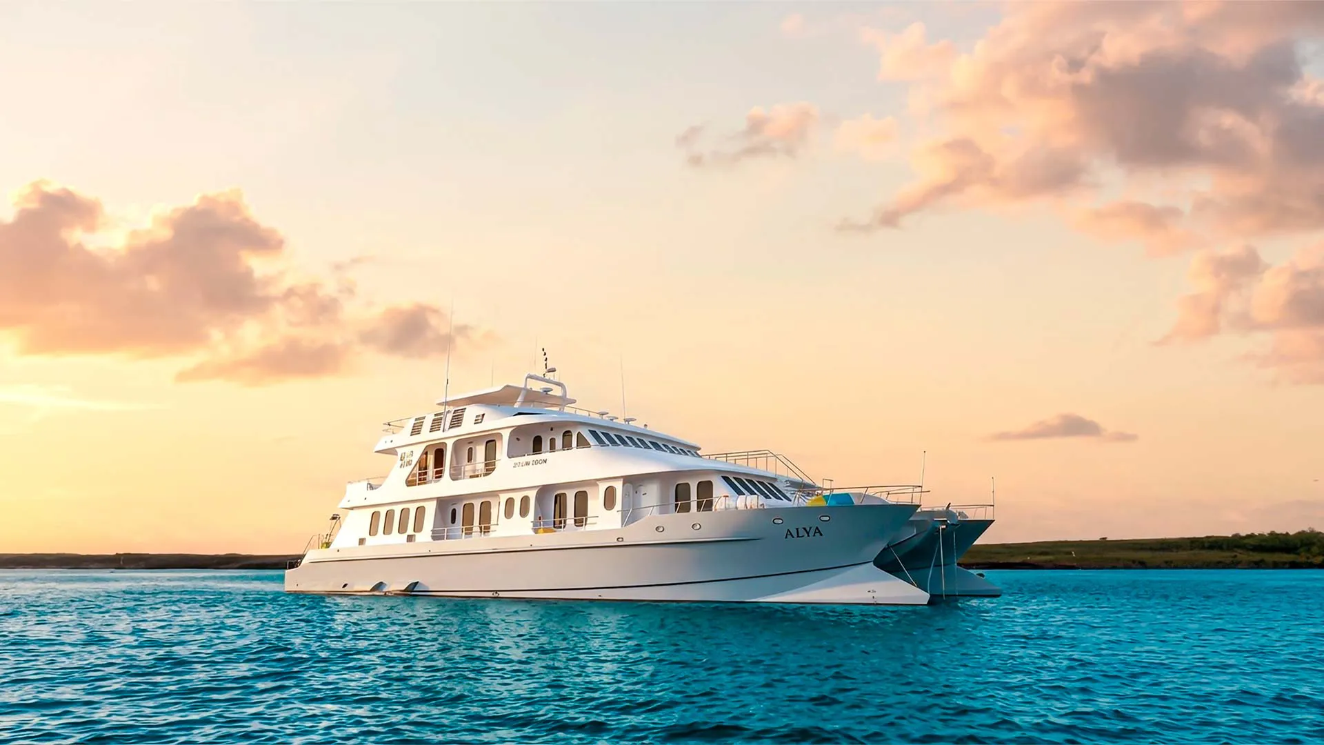 First Class Galapagos catamaran