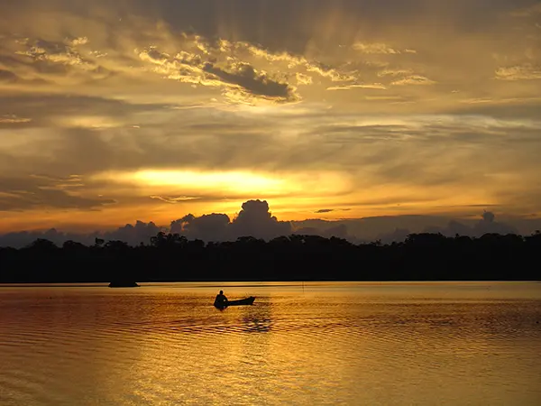 Ecuador amazon river