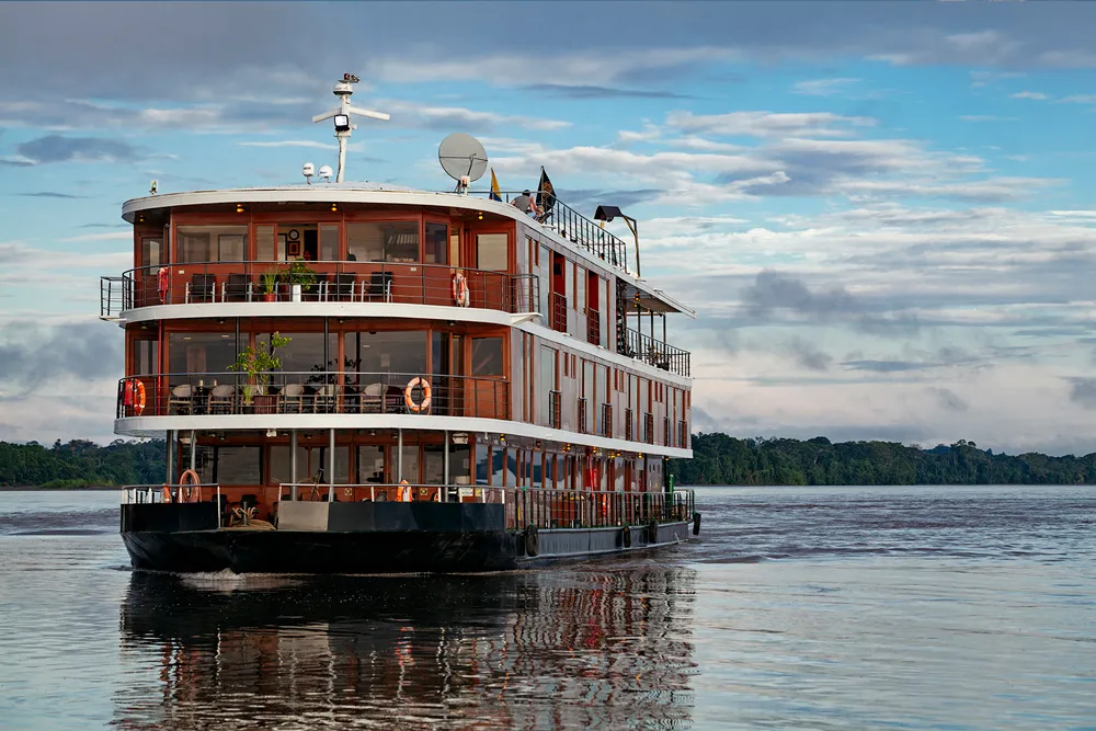 Amazon river luxurious boutique vessels