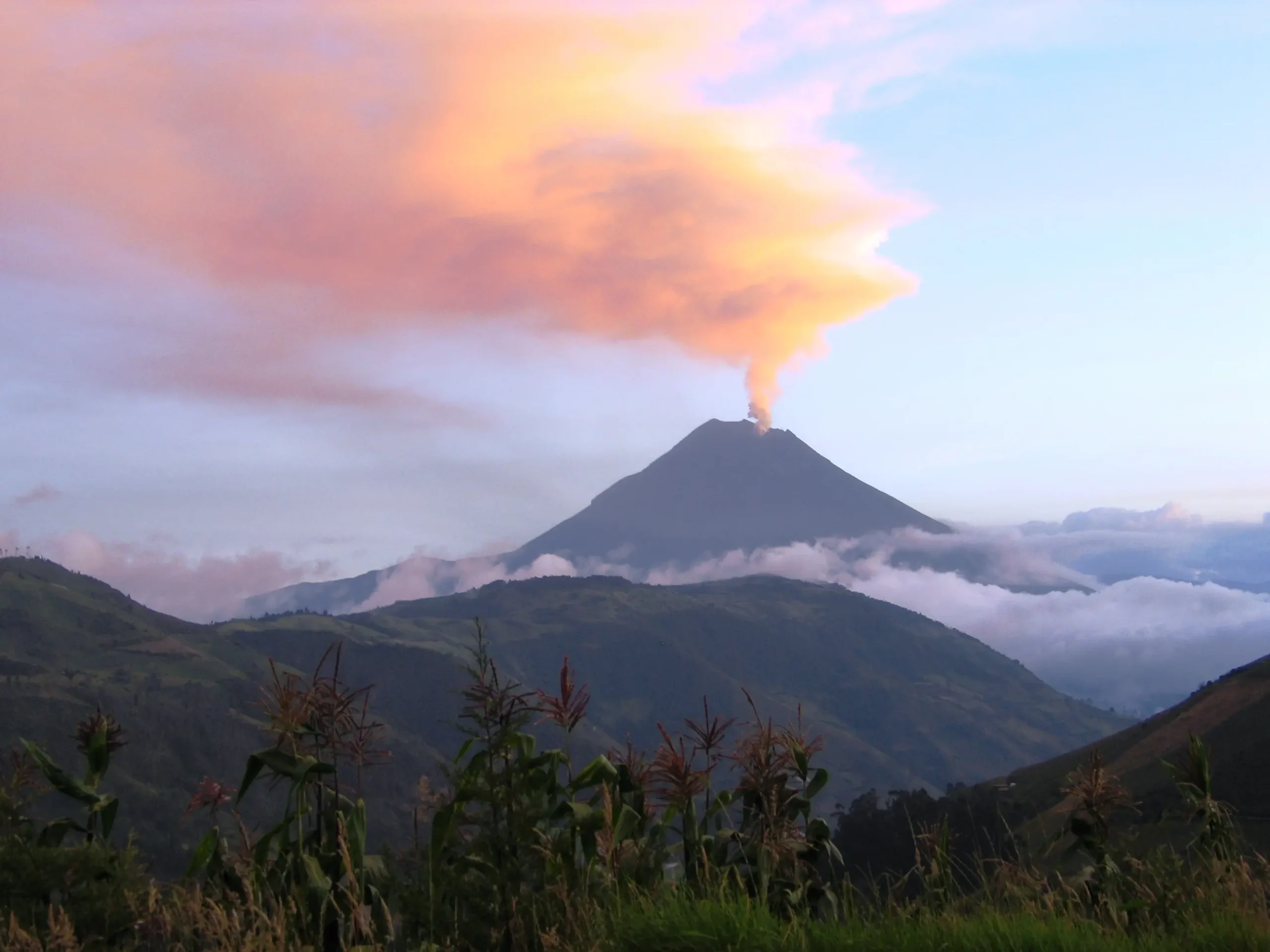 Ecuador volcano