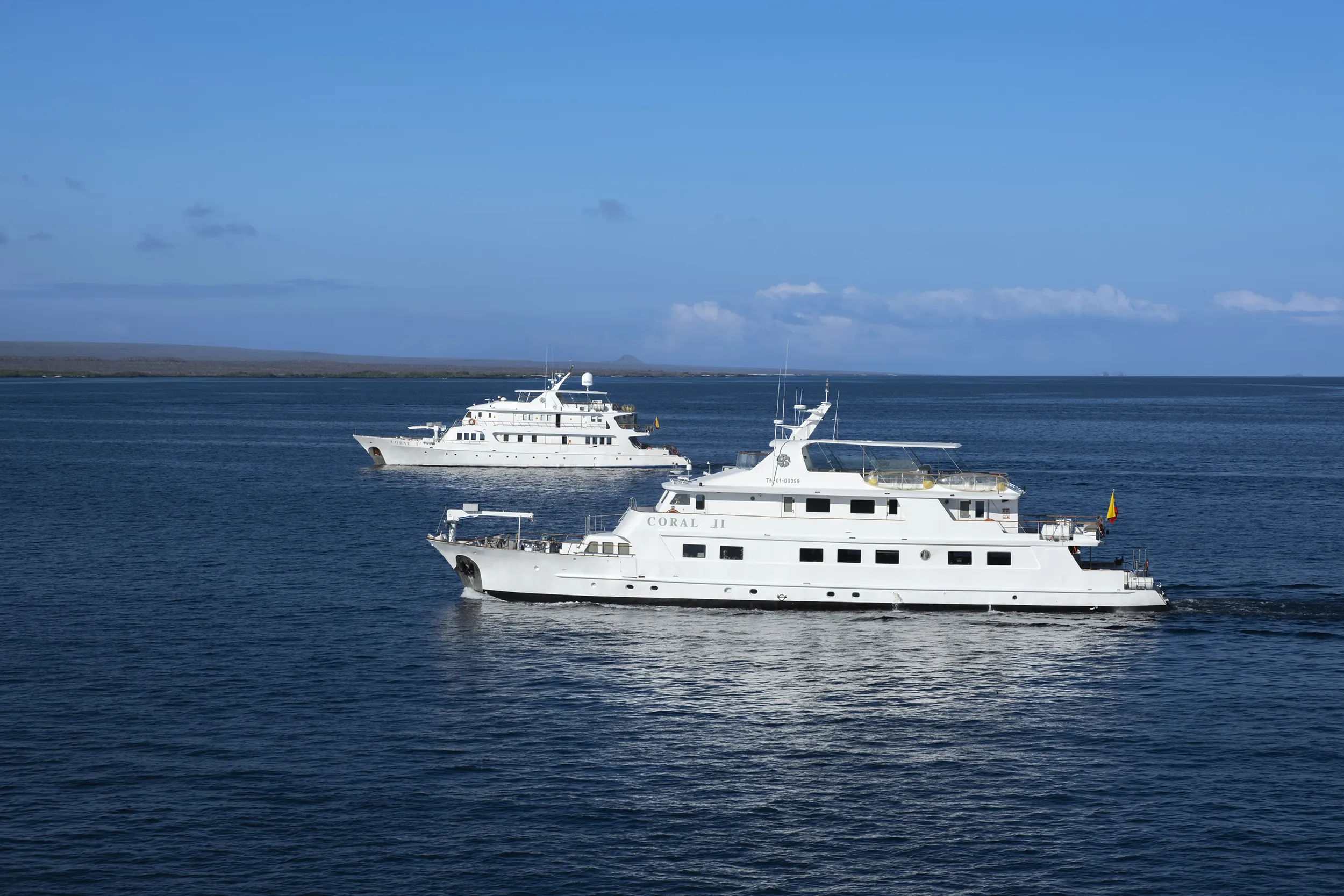 First-class Galapagos sister yachts