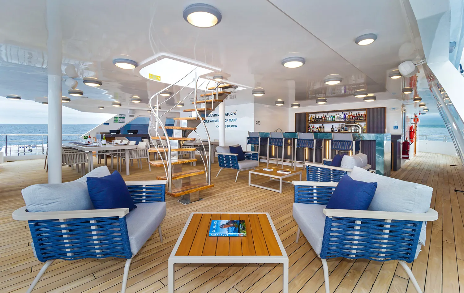 Cormorant Catamaran II deck