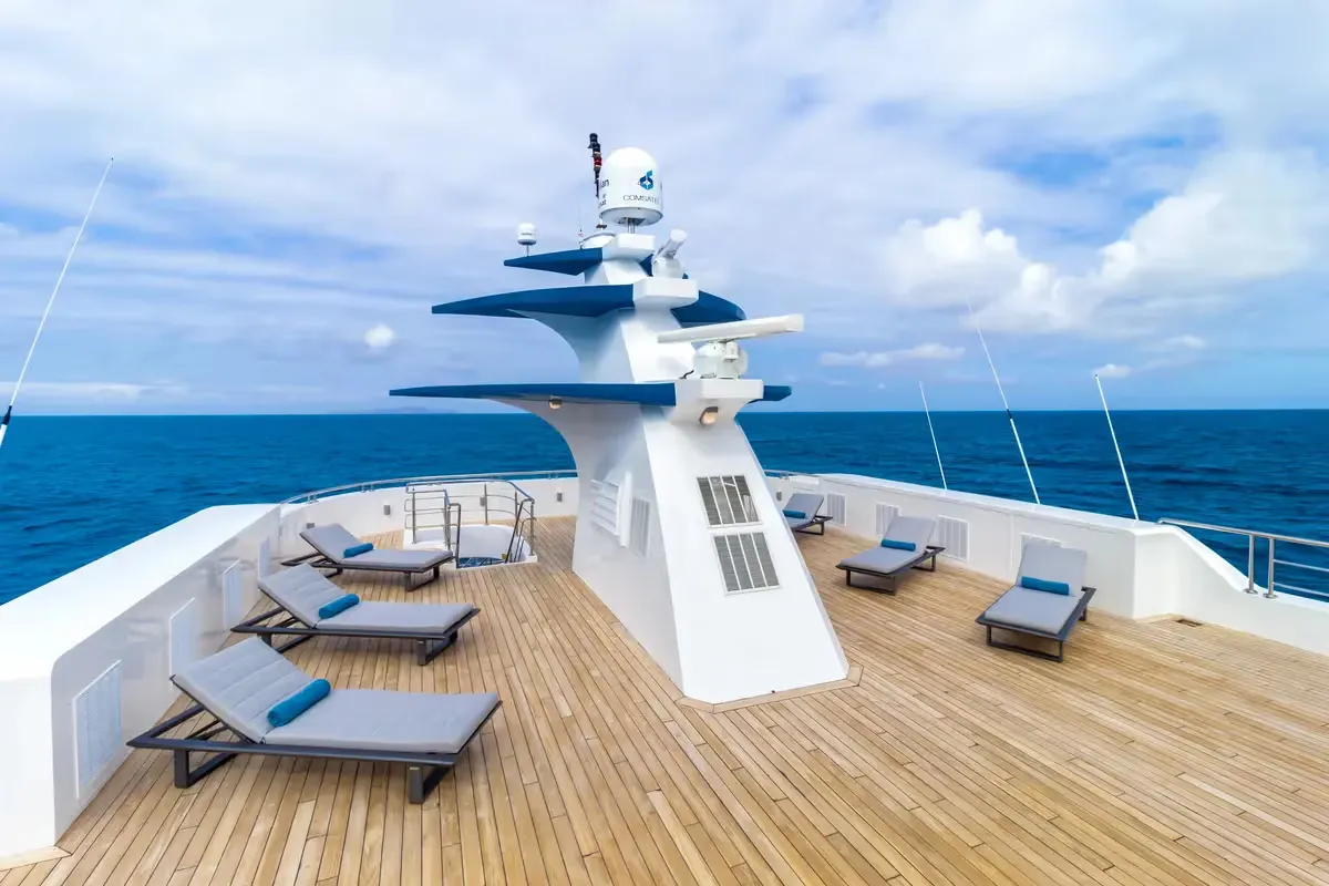 Cormorant Catamaran II deck