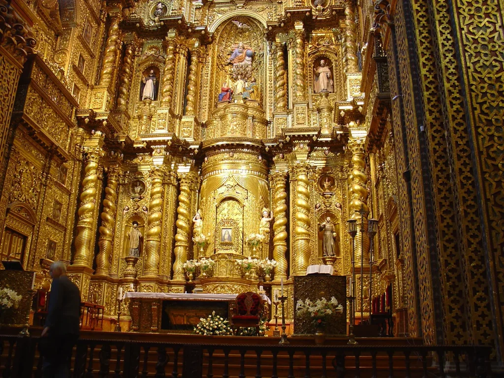 La Compania Church Quito Ecuador