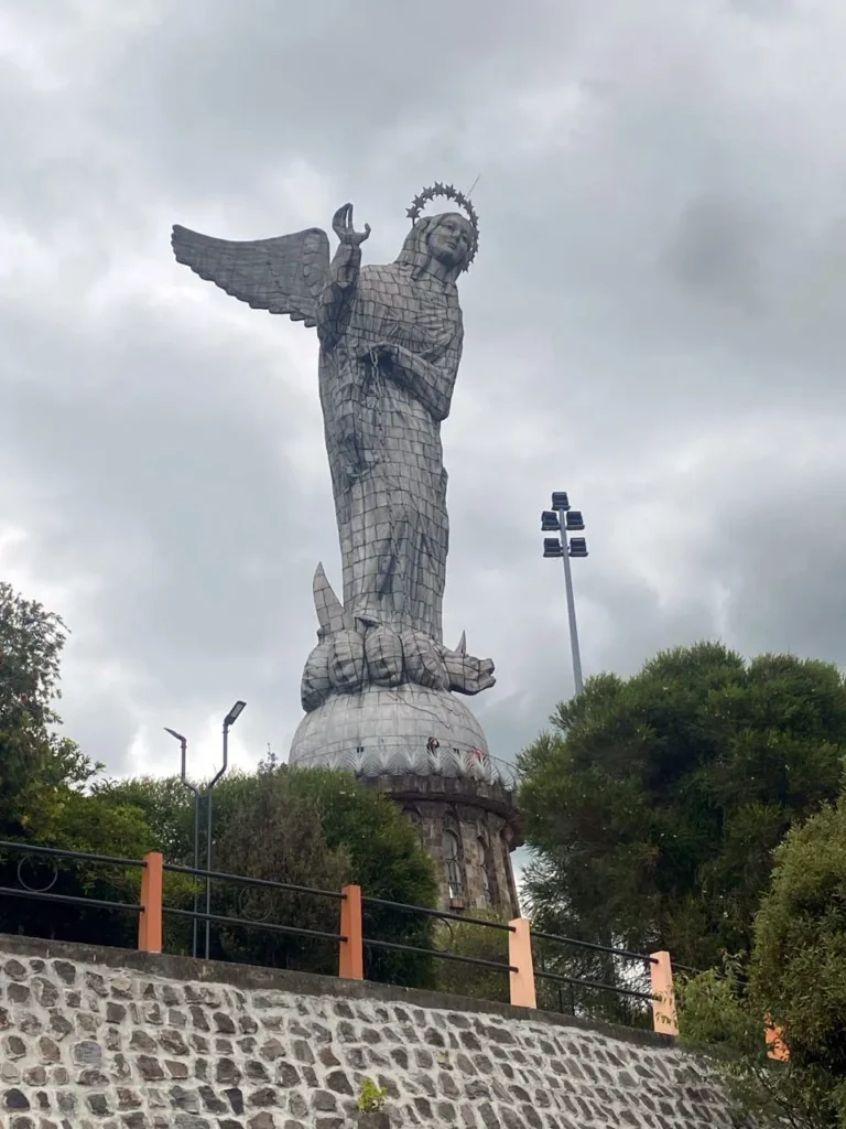 El Panecillo Hill Quito Ecuador