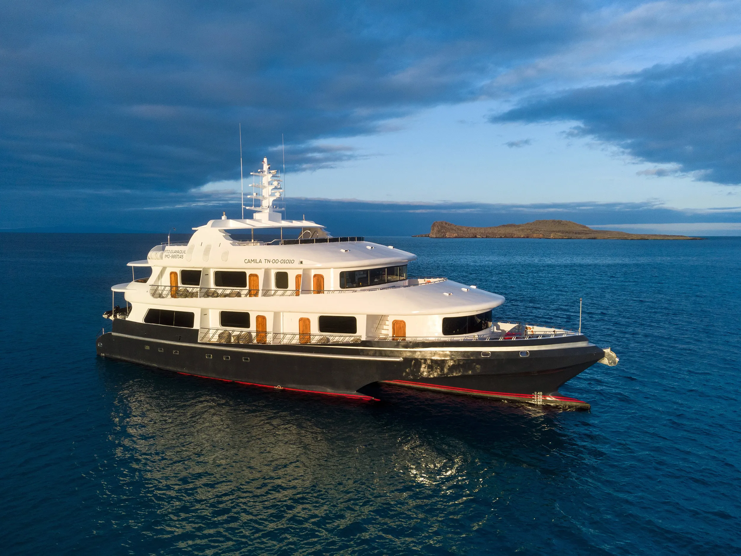 Galapagos luxury trimaran yachts