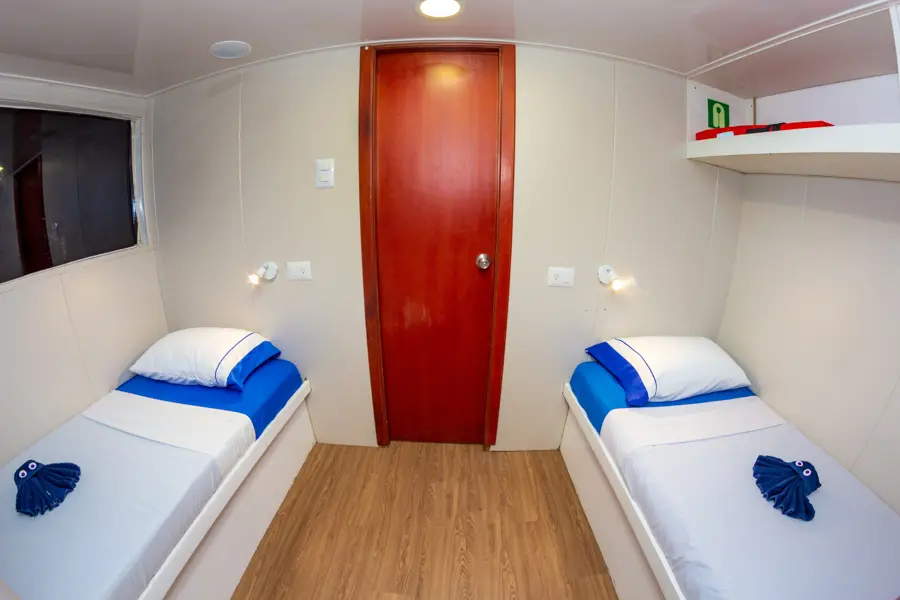 M/Y Danubio Azul cabin