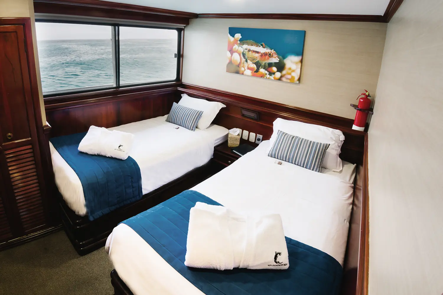 M/Y Galapagos Sky cabin