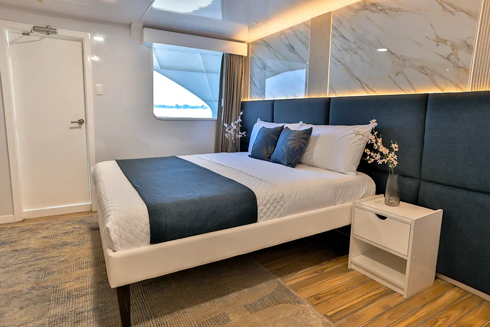 M/Y Galaxy Diver II cabin