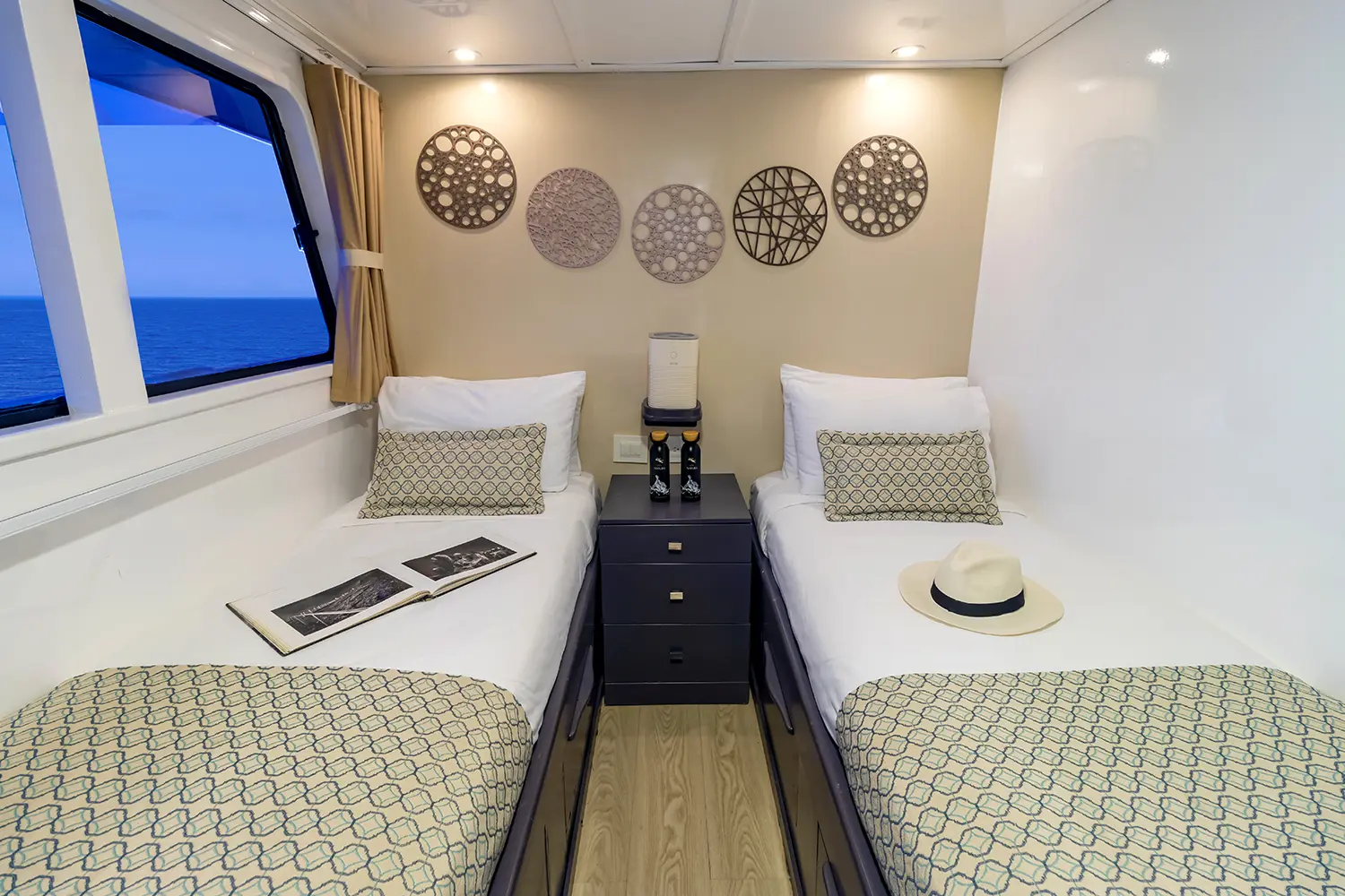 Monserrat galapagos yacht cabin