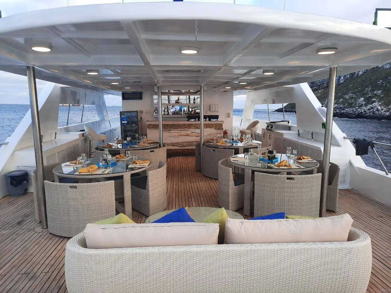 M/V Tiburon Explorer deck