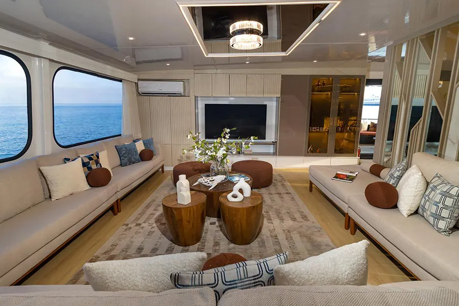 Galaxy Sirius Galapagos Yacht Interior