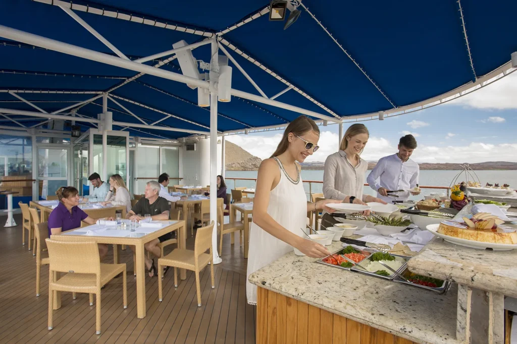 Isabela II Galapagos Cruise Restaurant