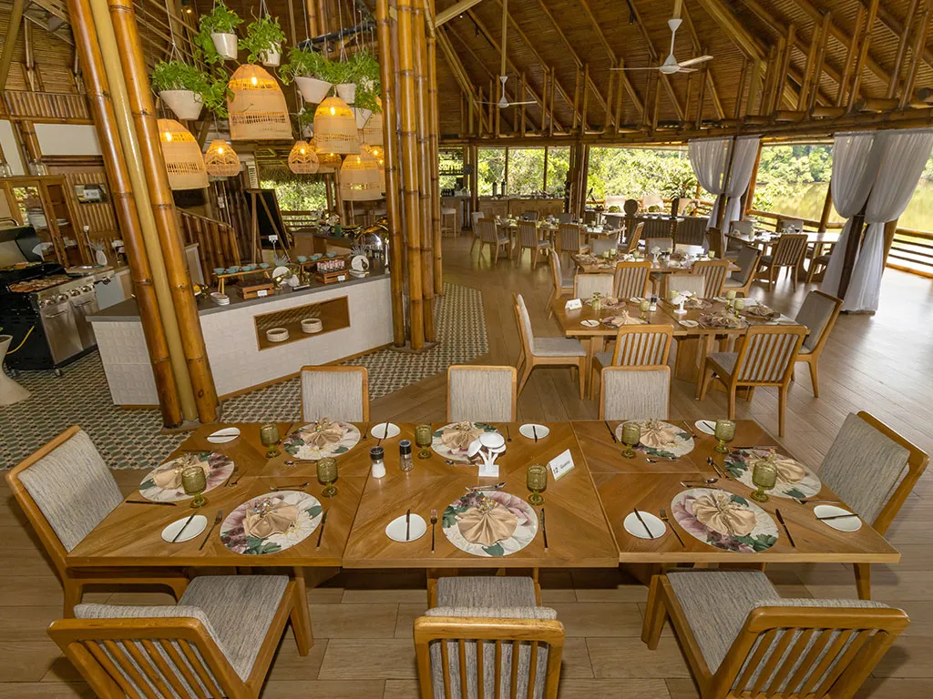 La Selva Lodge Restaurant Amazon Ecuador