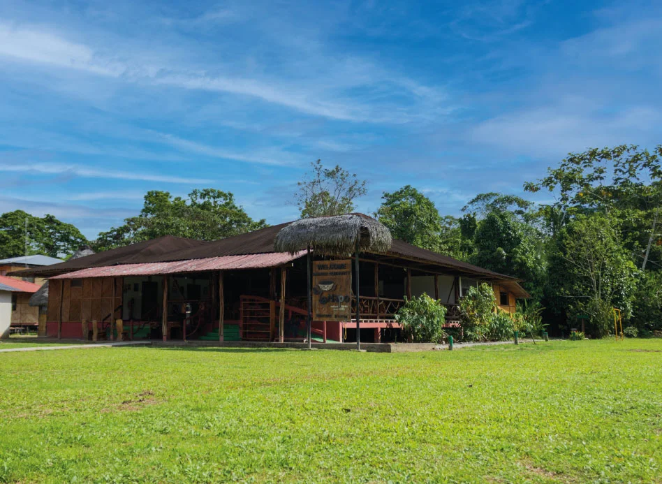 Amazon rainforest eco-lodge
