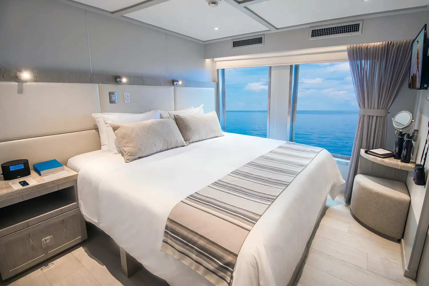 Origin, Theory and Evolve cabin