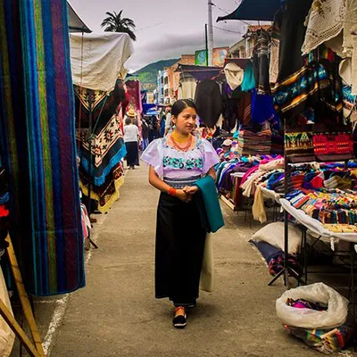 Otavalo Indigenous Market Ecuador