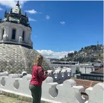 Quito Colonial Architecture Ecuador