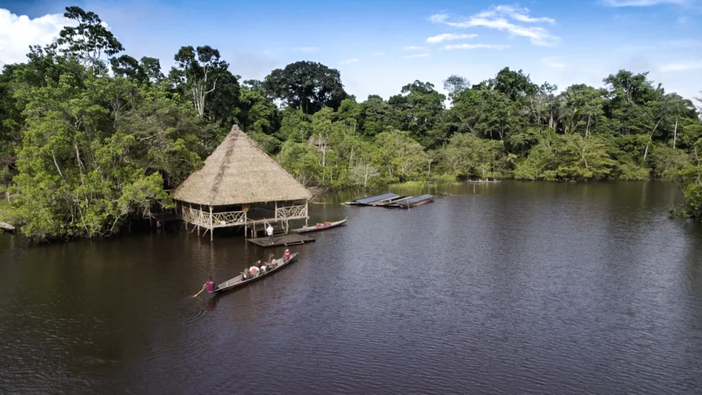 Sani Lodge Exterior Amazon Ecuador