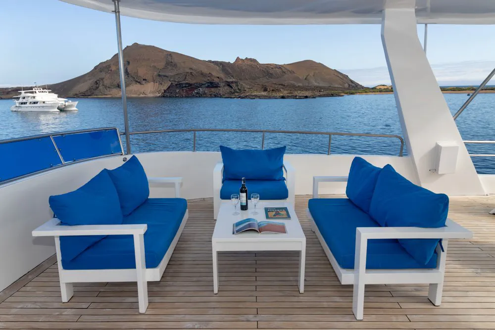 Tip Top 2 Galapagos Yacht Deck