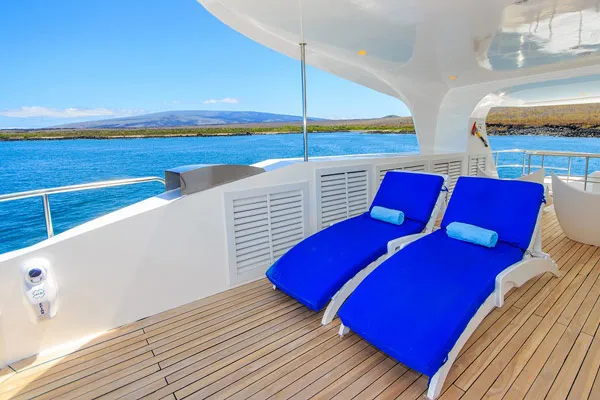 Tip Top V Galapagos Yacht Deck