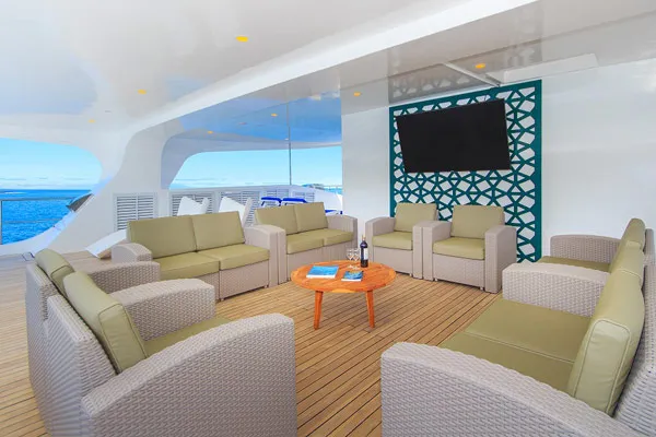 Tip Top V Galapagos Yacht Deck
