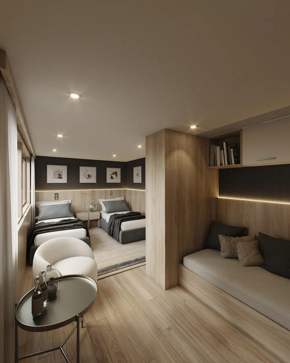 Tribute cabin